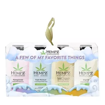 HEMPZ Набор 4 вида мини-молочка "Любимые хиты" A Few of My Favorit Things