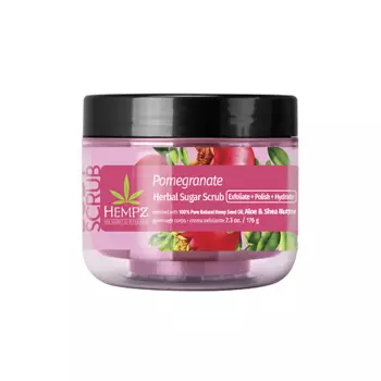 HEMPZ Скраб сахарный для тела Гранат /Pomegranate Sugar Scrub 176.0