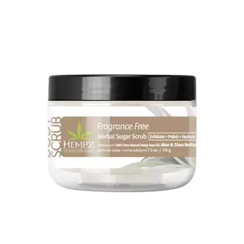 HEMPZ Скраб сахарный для тела Нейтральный / Fragrance Free Herbal Sugar Scrub 176.0