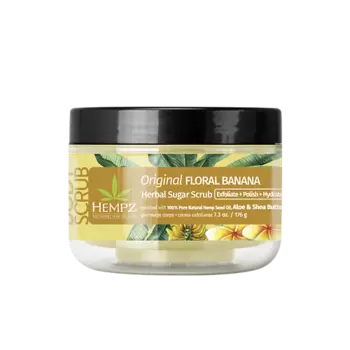 HEMPZ Скраб сахарный для тела Оригинальный / Original Floral Banana Herbal Sugar Scrub 176.0