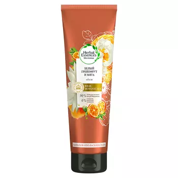 HERBAL ESSENCES Бальзам-ополаскиватель Белый грейпфрут и мята Real Botanicals