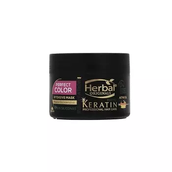 HERBAL Интенсивная маска фито-кератин Защита цвета окрашенных волос Keratin Professional Hair Care Intensive Mask
