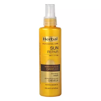 HERBAL Кондиционер-спрей для восстановления волос после солнца с маслом кунжута Professional Care Sun Repair