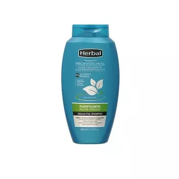 HERBAL Шампунь для нормальных волос, склонных к жирности Professional Hair Treatment Pure Fresh Shampoo