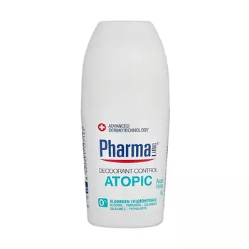 HERBAL Шариковый дезодорант для сухой и чувствительной кожи Pharma Line Atopic Deodorant Control