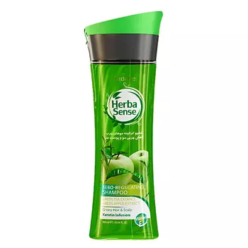 HERBASENSE Шампунь для волос ARDENE KERATIN GREEN TEA GREEN APPLE 300.0