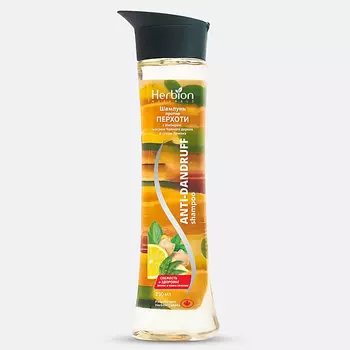 HERBION Шампунь против перхоти с Имбирем, маслом Чайного Дерева и соком Лимона 250.0
