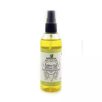 HERBOLICA Массажное масло для лица "Зеленый чай"