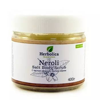 HERBOLICA Соляной скраб для тела "Нероли"