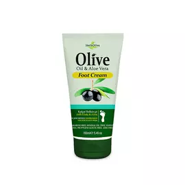 HERBOLIVE Крем для ног с алоэ-вера 150.0