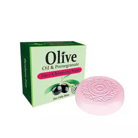 HERBOLIVE Оливковое мыло для умывания с гранатом 85.0