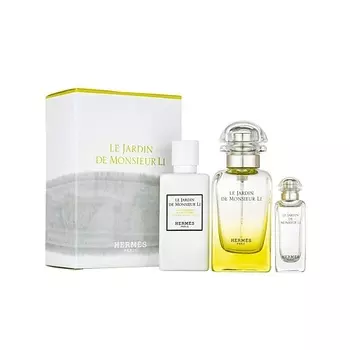 HERMS HERMES Набор Le Jardin De Monsieur Li: Туалетная вода + Лосьон для тела + Туалетная вода мини 1.0