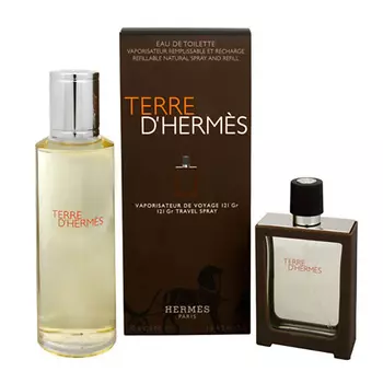 HERMS HERMES Набор Terre D': Туалетная вода, Перезаполняемый флакон + Сменный блок 155.0