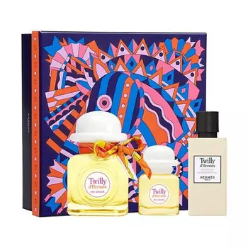 HERMS HERMES Набор Twilly d'Hermes Eau Ginger: Парфюмерная вода + Лосьон + Миниатюра