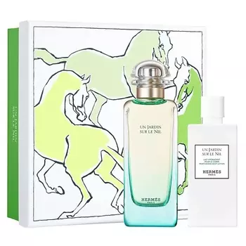 HERMS HERMES Набор Un Jardin Sur Le Nil: Туалетная вода + Лосьон для тела 1.0