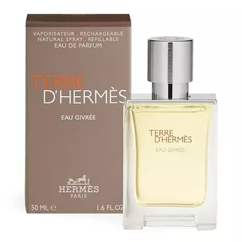 HERMS HERMES Парфюмерная вода Terre D'Hermes Eau Givree, перезаполняемый флакон 50.0