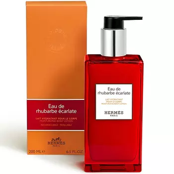 HERMS HERMES Парфюмированный лосьон для тела Eau de Rhubarbe Ecarlate