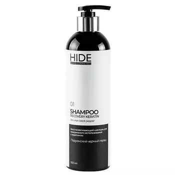 HIDE Ежедневный мужской шампунь Перуанский черный перец 500.0