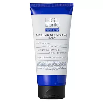 HIGH PURITY Мицеллярный питательный бальзам для волос Невесомая Формула Hair Line Micellar Nourishing Balm