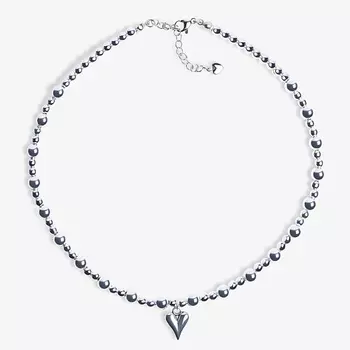 HIGHER-AURA Чокер из гематита с седцем