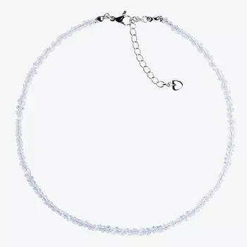 HIGHER-AURA Чокер из прозрачного алмазного стекла