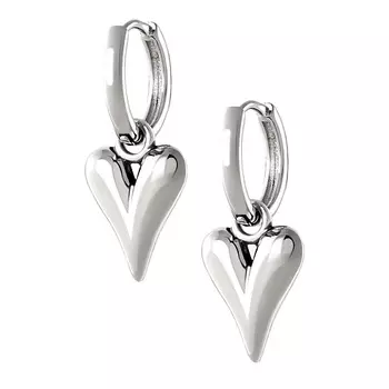 HIGHER-AURA Серьги с сердцем