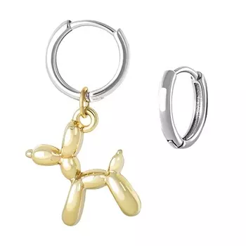 HIGHER-AURA Серьги с собачкой