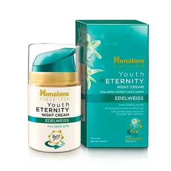 HIMALAYA SINCE 1930 Ночной крем молодость кожи Youth eternity night cream