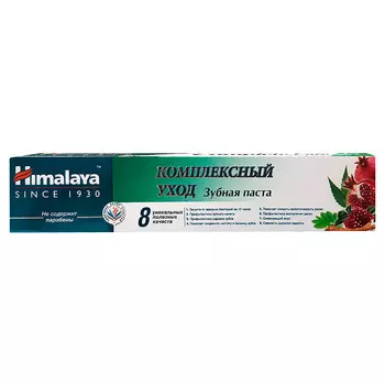 HIMALAYA SINCE 1930 Паста зубная Комплексный уход Total care Herbal toothpase