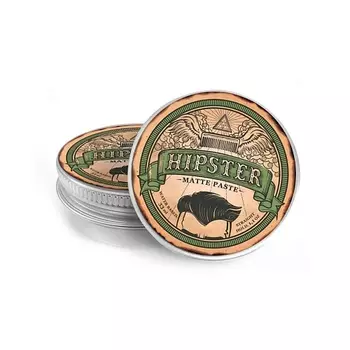 HIPSTER Matte Paste Паста для укладки волос со средней фиксацией и матовым эффектом 33.0