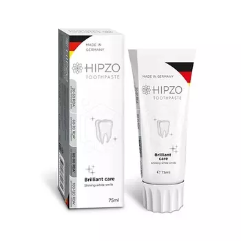 HIPZO Зубная паста БРИЛЛИАНТ КЕА сияющая белоснежная улыбка 75.0