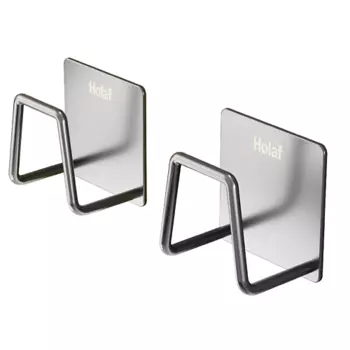 HOLAF Крючки самоклеящиеся настенные, 2 шт.