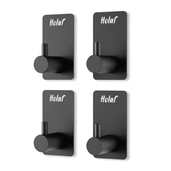 HOLAF Крючки самоклеящиеся настенные, 4 шт.