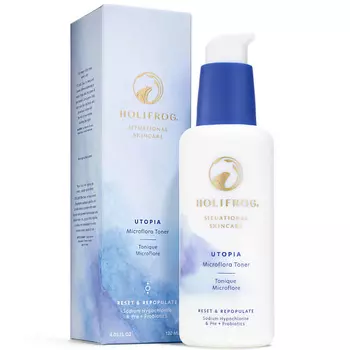 HOLIFROG Балансирующий тонер с пребиотиками и пробиотиками Utopia Microflora Toner