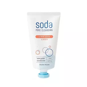 HOLIKA HOLIKA Глубоко очищающая пенка для лица Soda Tok Tok Clean Pore Deep Cleansing Foam