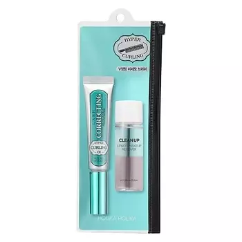 HOLIKA HOLIKA Набор водостойкая тушь для ресниц + ремувер Lash Correcting Mascara Hyper Curling