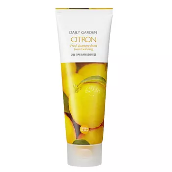 HOLIKA HOLIKA Очищающая пенка с цитроном Daily Garden Citron Fresh cleansing foam from Goheung