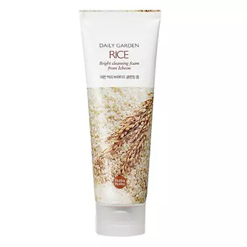 HOLIKA HOLIKA Очищающая пенка с рисом Daily Garden Rice Bright cleansing foam from Icheon