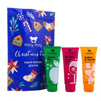 HOLLY POLLY Набор новогодних кремов для рук CHRISTMAS TIME