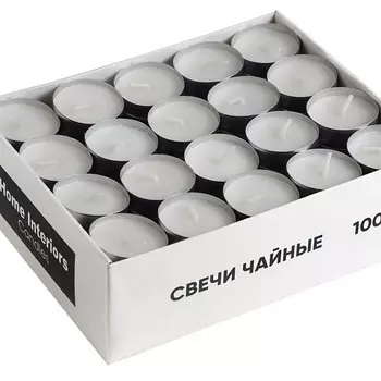 HOME INTERIORS Чайные свечи в наборе 100.0
