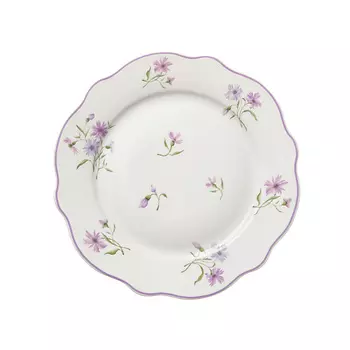 HOME QUEEN Набор десертных фарфоровых тарелок "Летние воспоминания" 19,2см