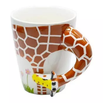 HOMIUM Кружка Kitchen, Animals, 400мл (жираф)