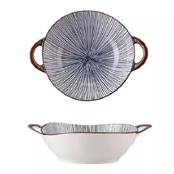 HOMIUM Набор тарелок, Japanese Collection, Home, 2 шт, глубокая, D23.5см