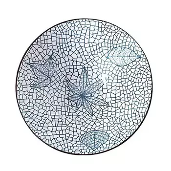 HOMIUM Тарелка Kitchen, Japanese Collection, глубокая, D20см (листочки)