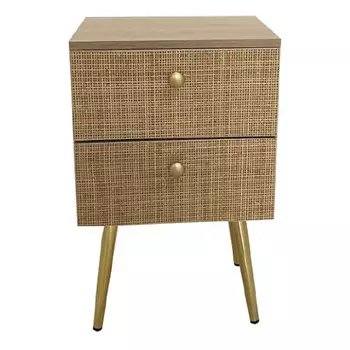 HOMIUM Тумба на ножках Trendy с 2мя ящиками, дерево