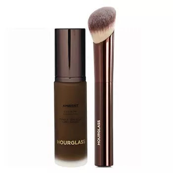 HOURGLASS Набор для лица Тональная основа Soft Glow + Кисть
