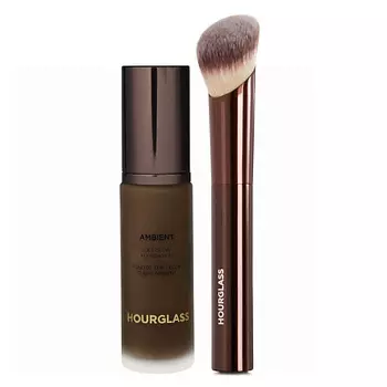 HOURGLASS Набор для лица Тональная основа Soft Glow + Кисть