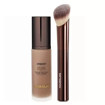 HOURGLASS Набор для лица Тональная основа Soft Glow + Кисть