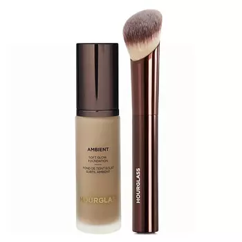 HOURGLASS Набор для лица Тональная основа Soft Glow + Кисть