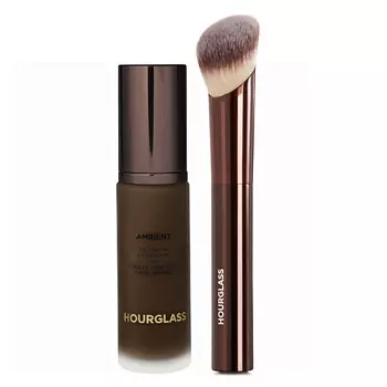 HOURGLASS Набор для лица Тональная основа Soft Glow + Кисть